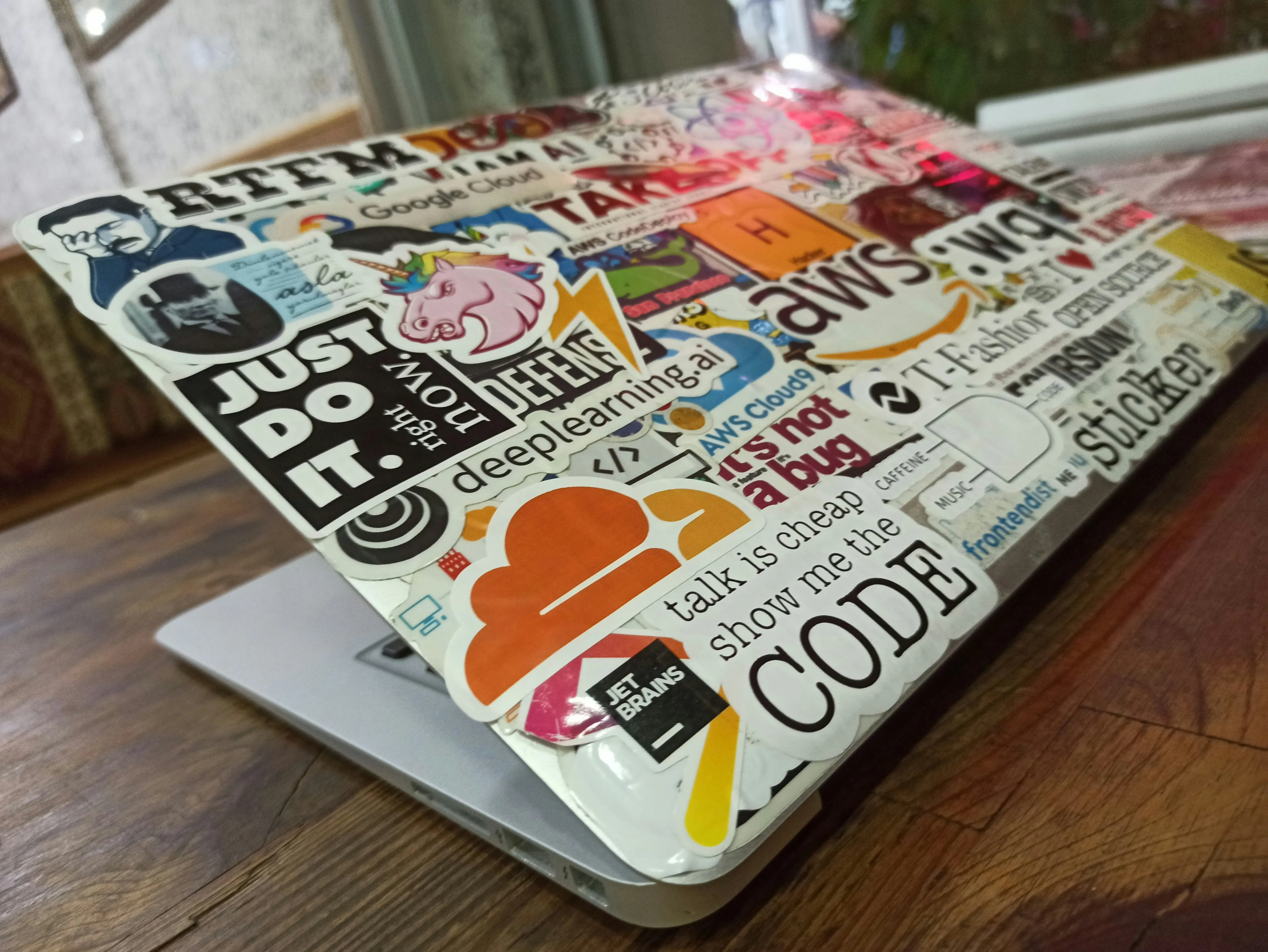 VividLogic team member working on a laptop